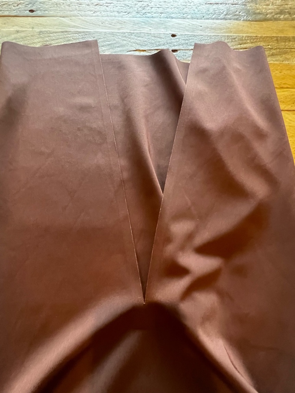 ZARA Burgundy Satin Lace Slip Midi Dress Small Viral Never Worn Date Night - Picture 6 of 8